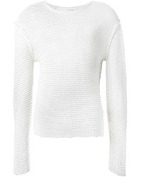 Мужской белый свитер от Isabel Benenato