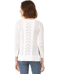 Женский белый свитер от BB Dakota