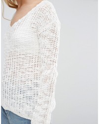 Женский белый свитер от Blend She