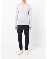 Мужской белый свитер от Hardy Amies