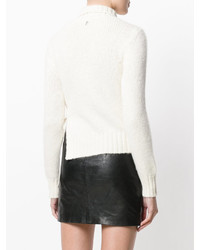 Женский белый свитер от Dondup