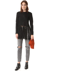 Женский белый свитер от Moon River