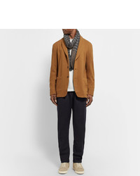 Мужской белый свитер от Camoshita