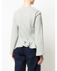 Женский белый свитер от Miharayasuhiro