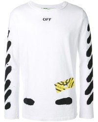 Мужской белый свитер от Off-White