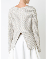 Женский белый свитер от Bassike