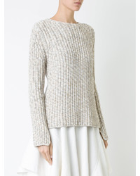 Женский белый свитер от Bassike