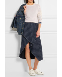 Женский белый свитер от Equipment