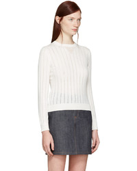 Женский белый свитер от A.P.C.