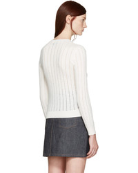 Женский белый свитер от A.P.C.