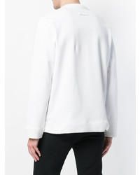 Мужской белый свитшот с принтом от Raf Simons