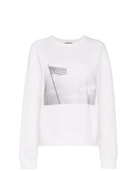 Женский белый свитшот с принтом от Calvin Klein 205W39nyc