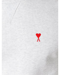 Мужской белый свитшот от AMI Alexandre Mattiussi