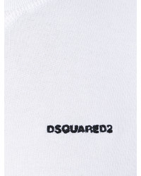 Женский белый свитшот от Dsquared2