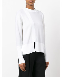 Женский белый свитшот от DKNY