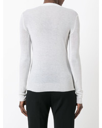 Женский белый свитшот от Joseph