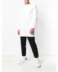 Мужской белый свитшот от Comme Des Garcons Homme Plus
