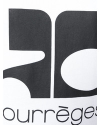 Женский белый свитшот от Courreges