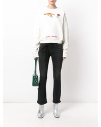 Женский белый свитшот от Off-White