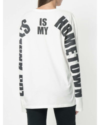 Женский белый свитшот от Faith Connexion