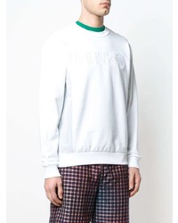 Мужской белый свитшот от Kenzo