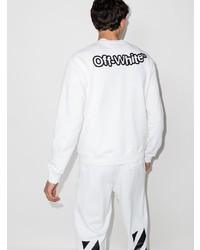 Мужской белый свитшот от Off-White