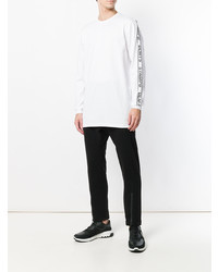 Мужской белый свитшот от Stampd