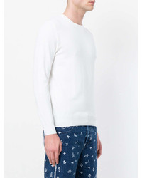 Мужской белый свитшот от Cruciani