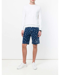 Мужской белый свитшот от Cruciani