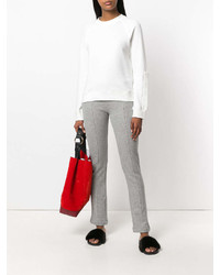 Женский белый свитшот от Joseph