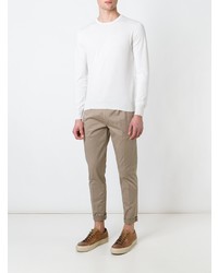 Мужской белый свитшот от Paolo Pecora