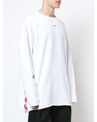 Мужской белый свитшот от Off-White