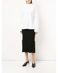 Женский белый свитшот от Le Ciel Bleu