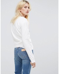 Женский белый свитшот от Wrangler