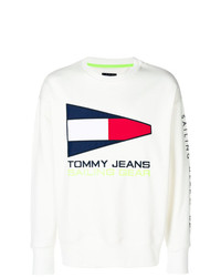 Мужской белый свитшот от Tommy Jeans