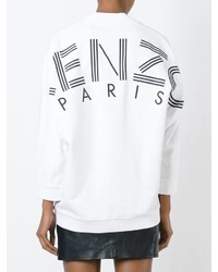 Женский белый свитшот от Kenzo