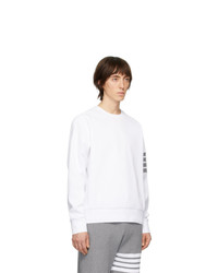 Мужской белый свитшот от Thom Browne