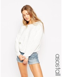 Белый свободный свитер от Asos