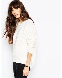 Белый свободный свитер от Asos