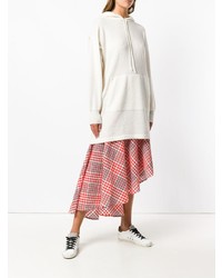 Белый свободный свитер от Missoni