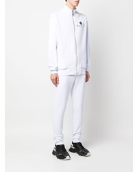 Мужской белый спортивный костюм от Philipp Plein