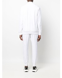 Мужской белый спортивный костюм от Philipp Plein