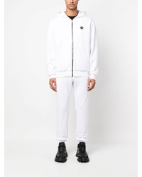 Мужской белый спортивный костюм от Philipp Plein