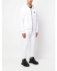 Мужской белый спортивный костюм от Philipp Plein