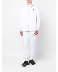 Мужской белый спортивный костюм от Philipp Plein