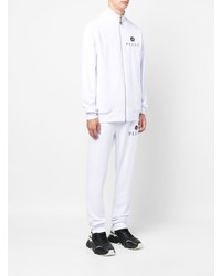Мужской белый спортивный костюм от Philipp Plein