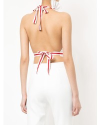 Белый топ без рукавов от White Story