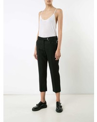 Белый топ без рукавов от Ann Demeulemeester