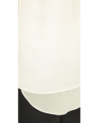 Белый топ без рукавов от Cooper & Ella