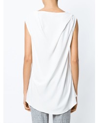 Белый топ без рукавов от Alcaçuz